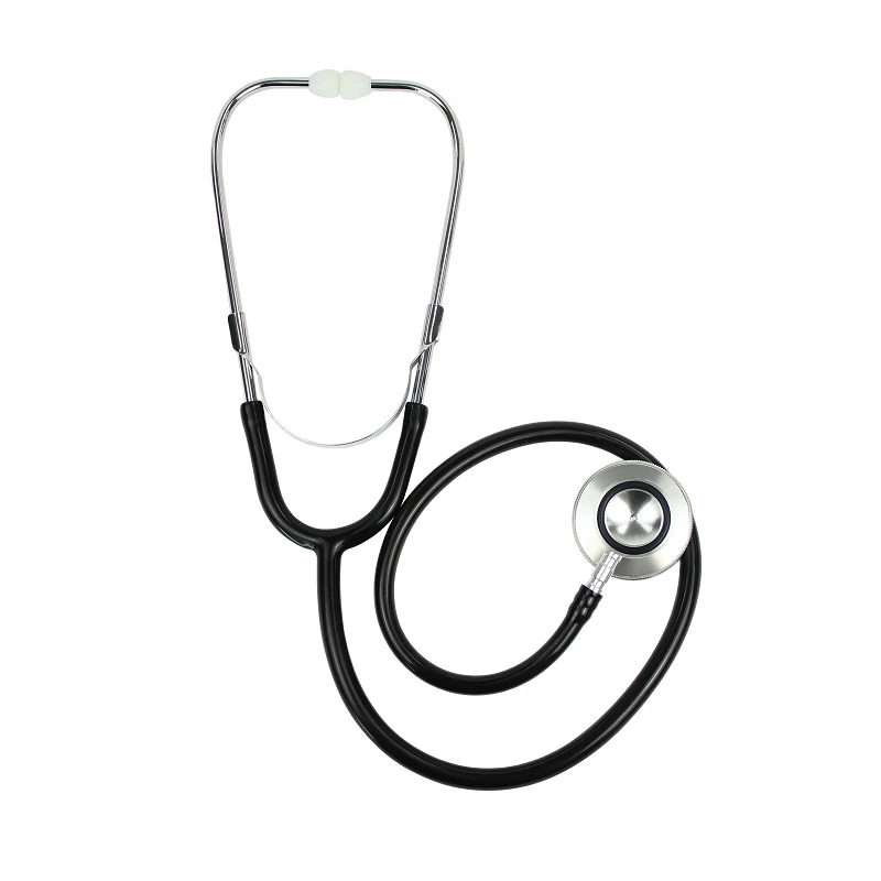 Stéthoscope à double tête en acier inoxydable de haute qualité